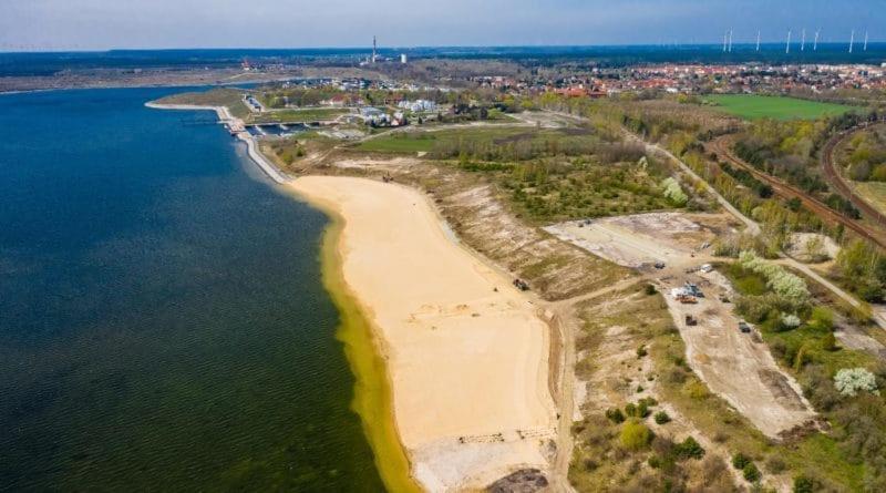 Ferienwohnung Seeblick Lausitzer Seenland Grossraeschen Exterior foto